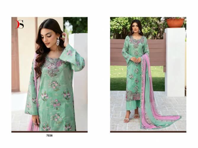 Ramsha Rangrez Luxury Lawn 24 Vol 3 By Deepsy Cotton Pakistani Suits Wholesale Shop In Surat

